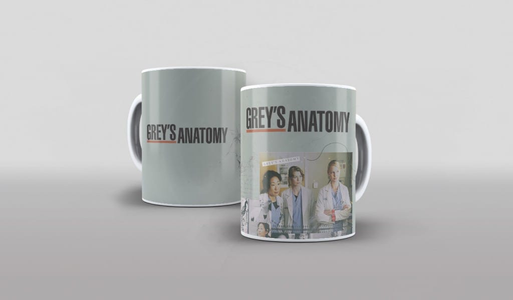 ARTES PARA CANECAS - SÉRIES - GREY S ANATOMY 007-448
