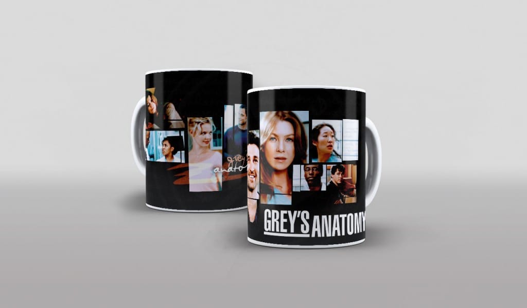 ARTES PARA CANECAS - SÉRIES - GREY S ANATOMY 008-449
