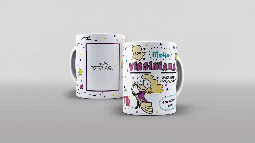ARTES PARA CANECAS SIGNOS VIRGINIANA-466