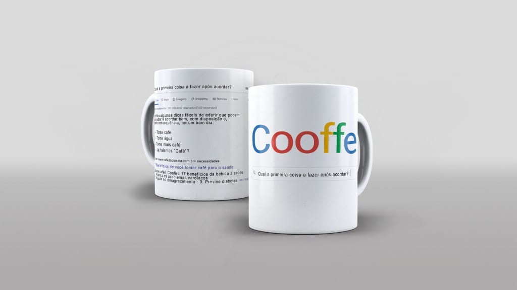 ESTAMPA PARA CANECA - GOOGLE CAFÉ-494