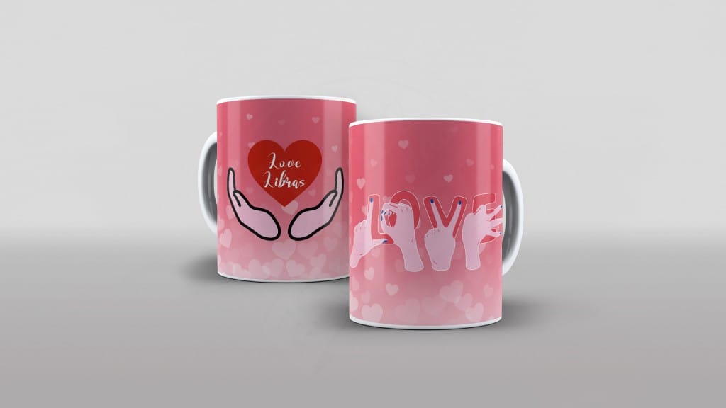 CLUBE DAS ESTAMPAS - AMO LIBRAS-528