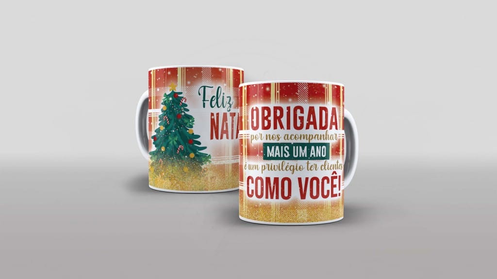 ARTE PARA CANECA FELIZ NATAL OBRIGADA POR NOS ACOMPANHAR MAIS UM ANO-531