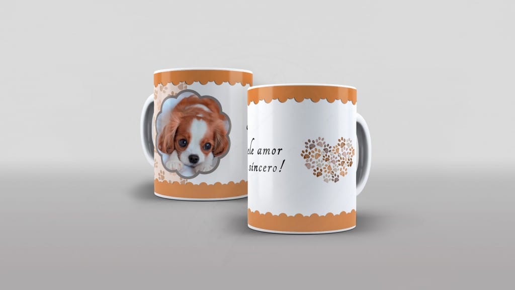 ESTAMPA PARA CANECA - AQUELE AMOR LEVE E SINCERO-590