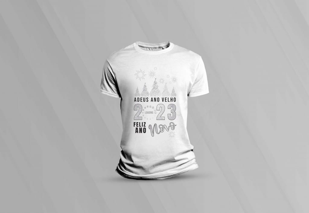 ARTE PARA CAMISETA - ADEUS ANO VELHO FELIZ ANO NOVO 2023-628