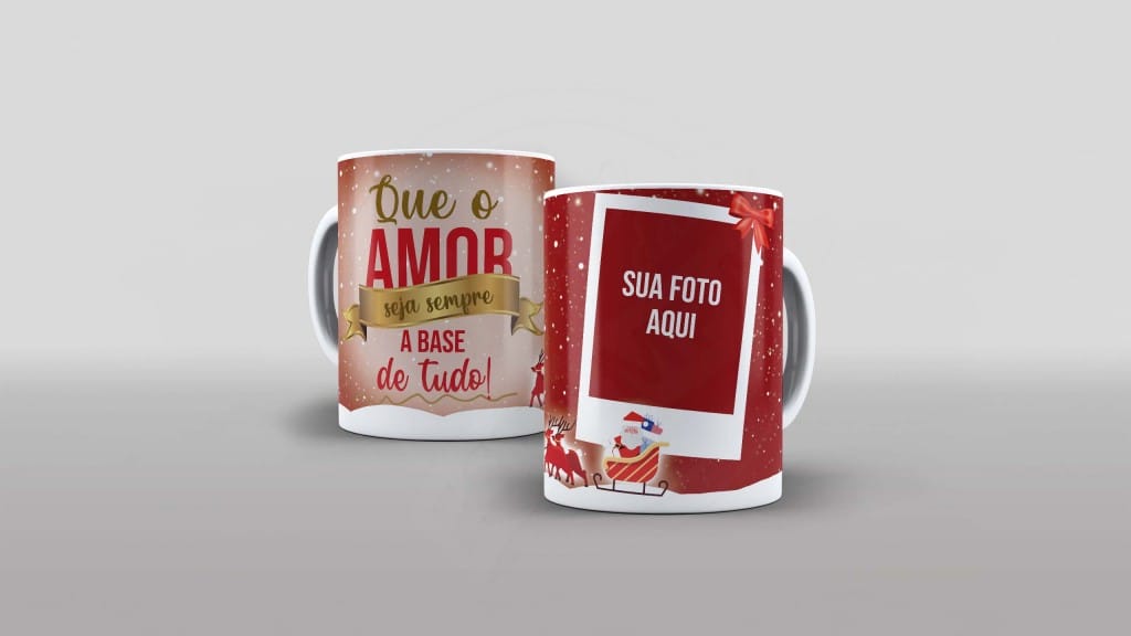 ARTE PARA CANECA COM FOTO - QUE O AMOR SJA SEMPRE A BASE DE TUDO-651