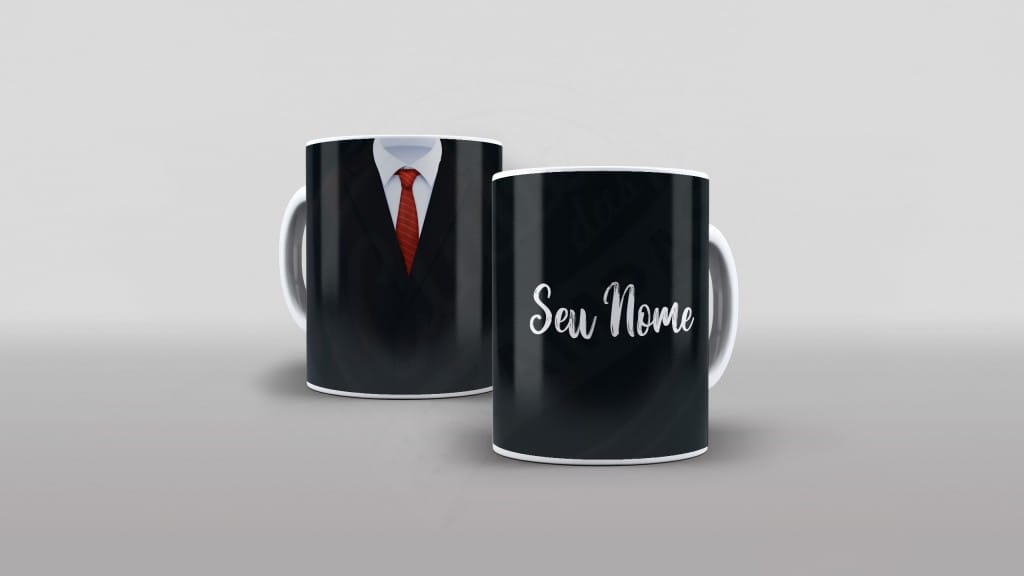 ESTAMPA PARA CANECA COM NOME - PASTOR-663