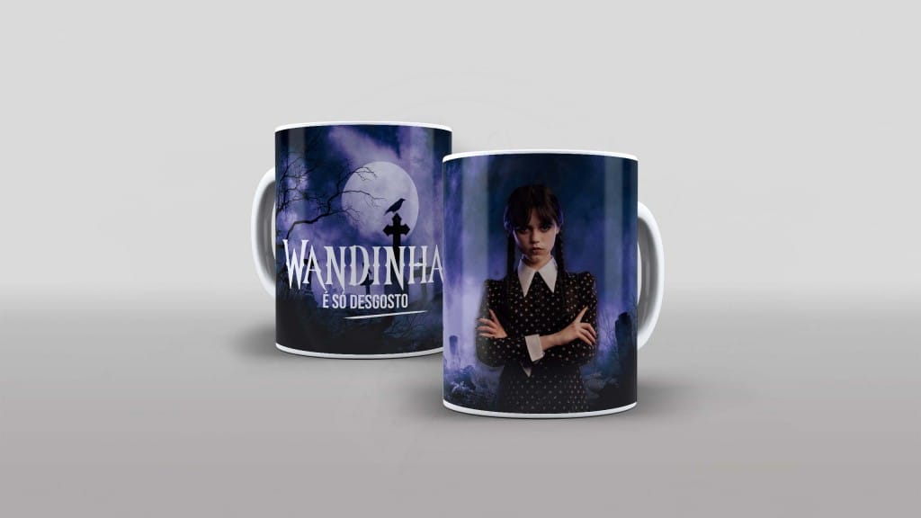 ARTE PARA CANECA - WANDINHA ÉE SÓ DESGOSTO-731