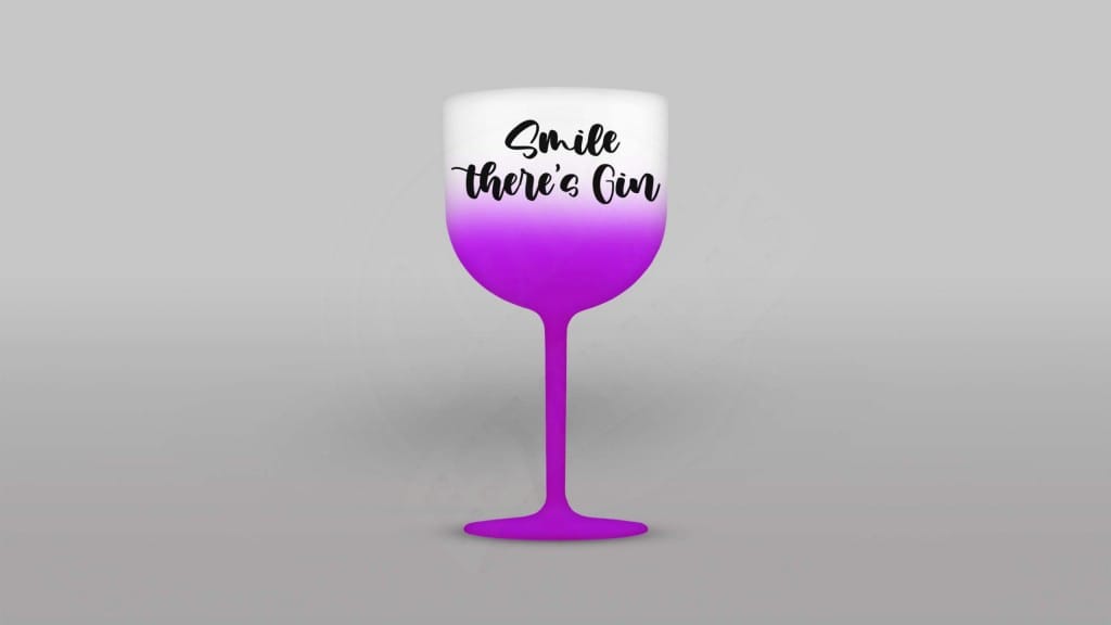 TAÇA DE GIN SMILE THERE S GIN-749