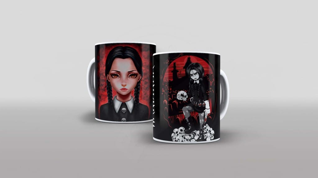 ARTE PARA CANECA - WANDINHA-807