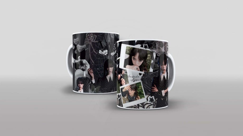 ARTE PARA CANECA - WANDINHA-829