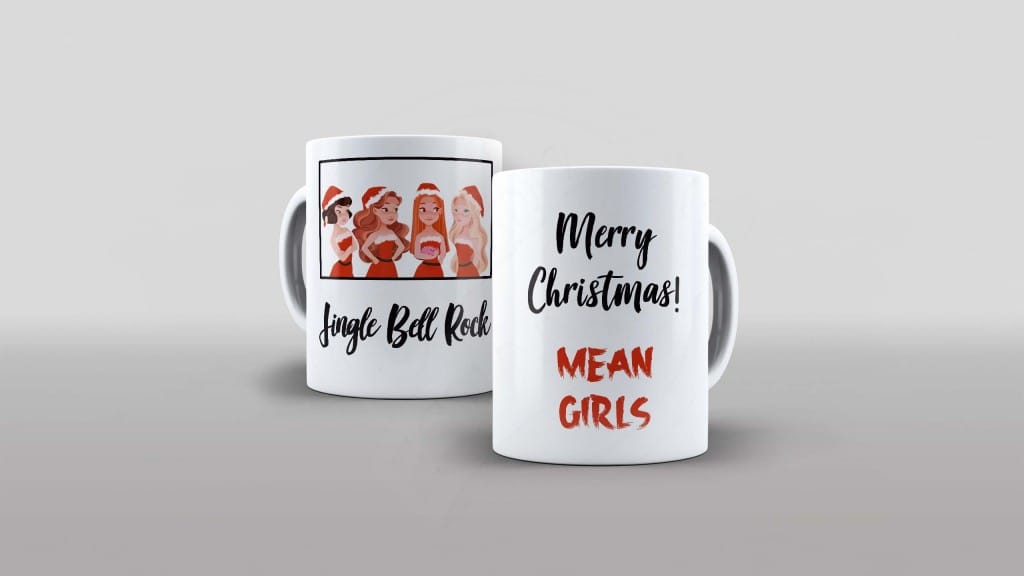 ARTE PARA CANECA - MEAN GIRLS JINGLE BELL ROCK-846