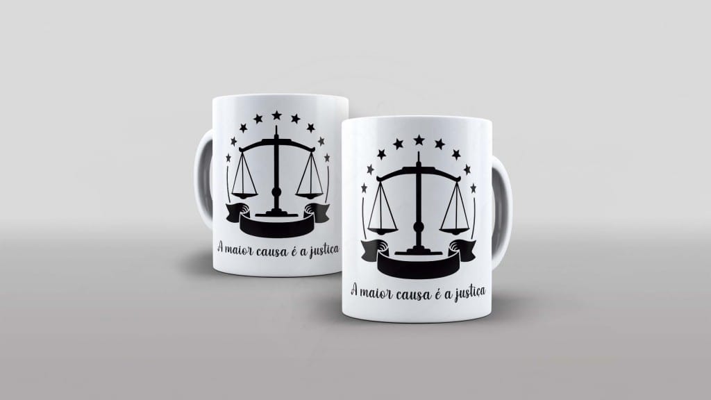 ARTE PARA CANECA COM NOME - A MAIOR CAUSA É A JUSTIÇA-882