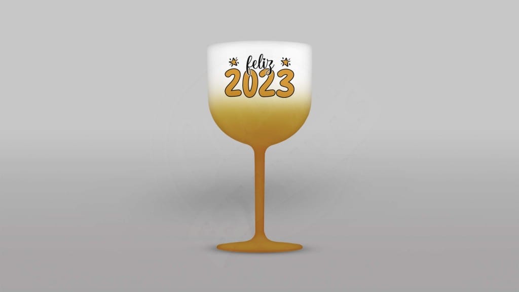 ARTE PARA TAÇA GIN - FELIZ 2023-929