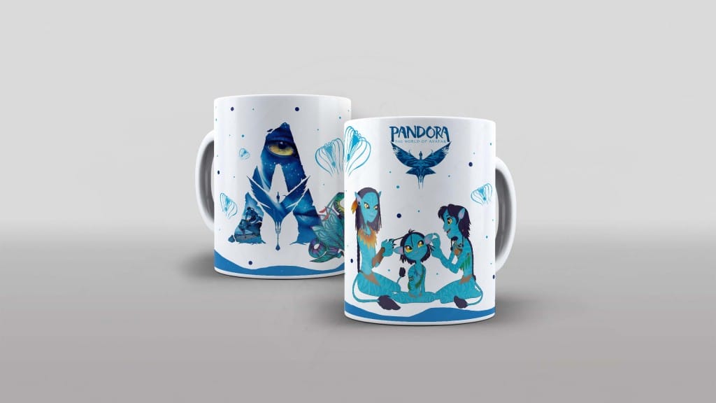 ARTE PARA CANECA - AVATAR PANDORA-952