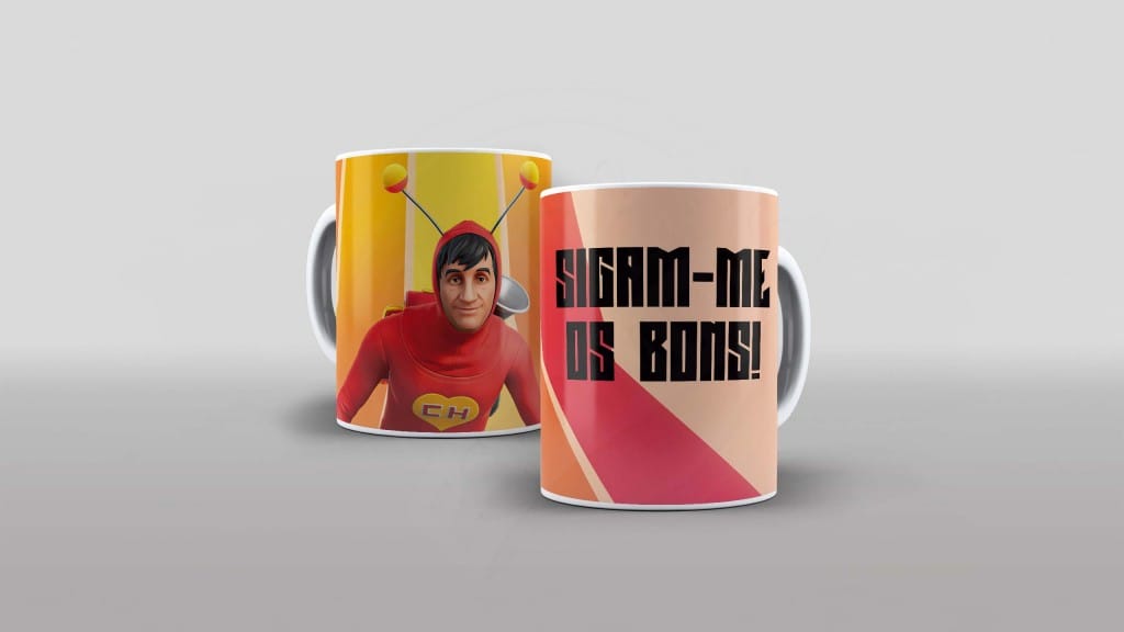 ARTE PARA CANECA - CHAPOLIN COLORADO - SIGAM-ME OS BONS-1039