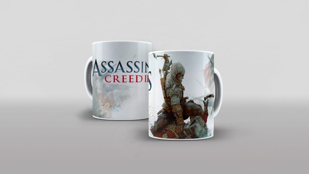 ARTE PARA CANECA ASSASSIN S CREED 2-1063