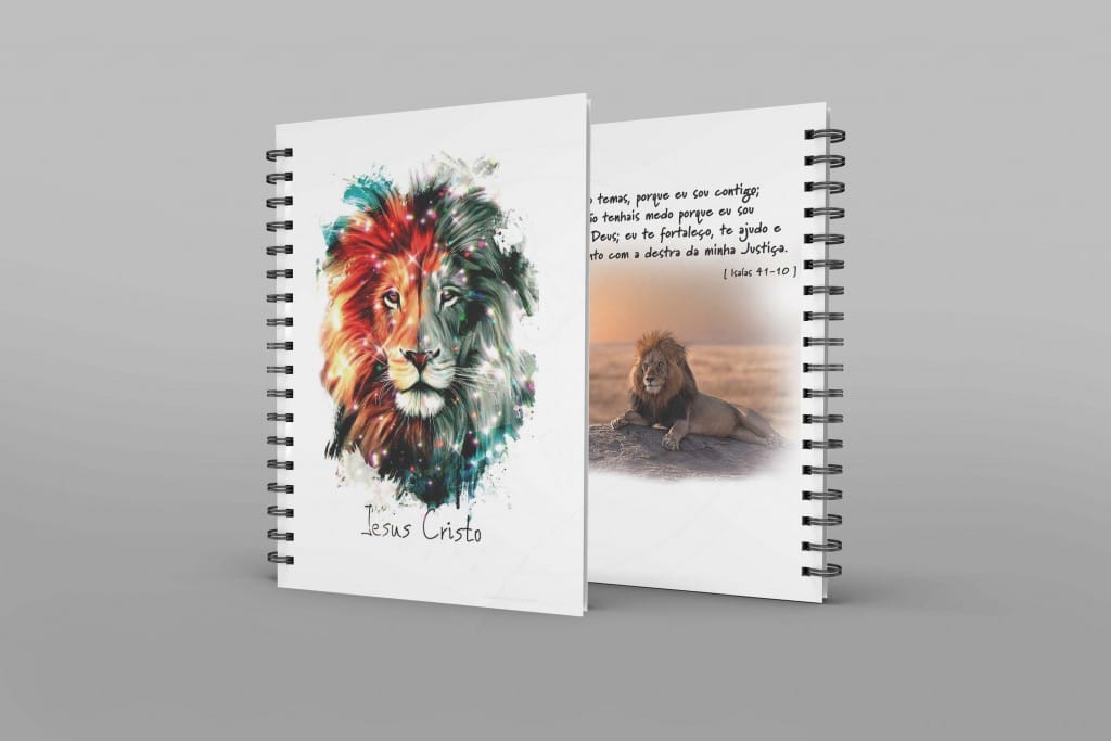 ARTE PARA AGENDA - RELIGIÃO - LEÃO - ISAÍAS 41-1074