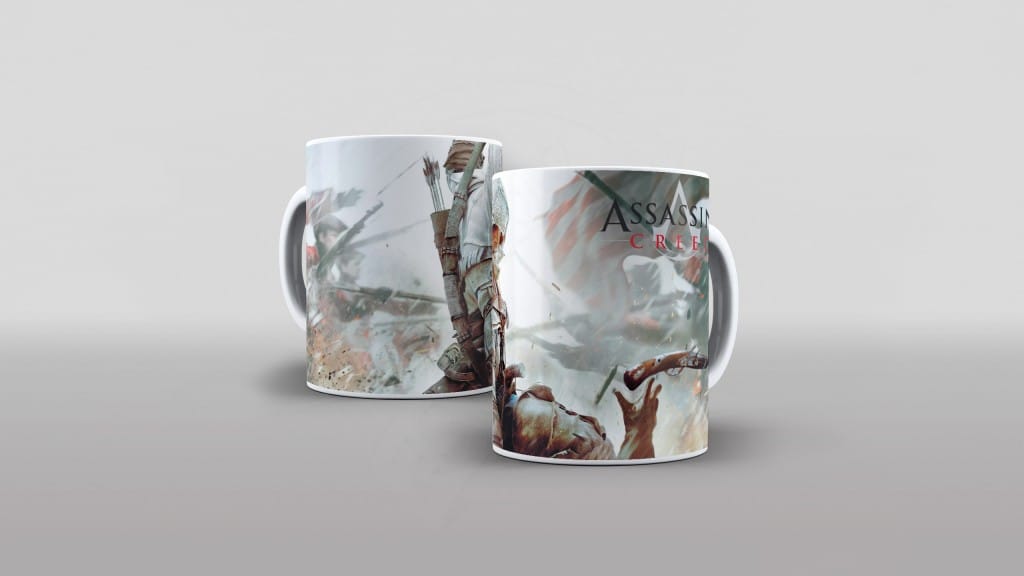 ARTE PARA CANECA ASSASSIN S CREED-1077