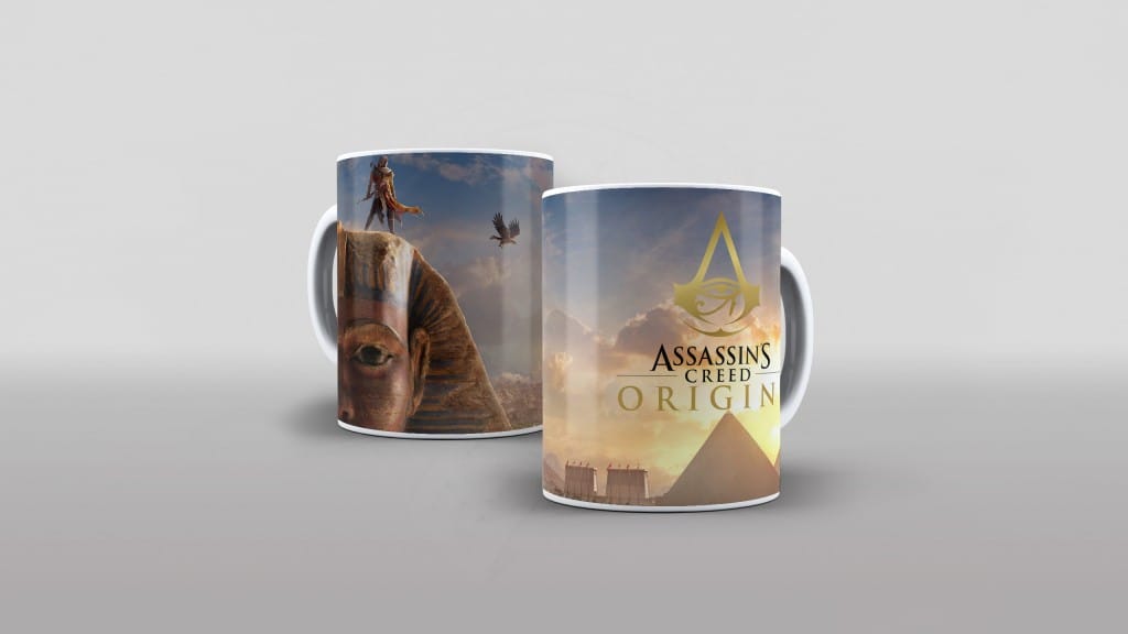 ARTE PARA CANECA ASSASSIN S CREED ORIGINS-1079