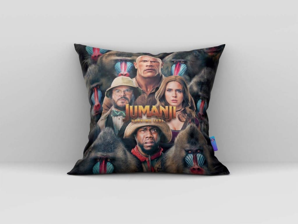 ARTE PARA ALMOFADA - FILME -JUMANJI - PRÓXIMA FASE-1087