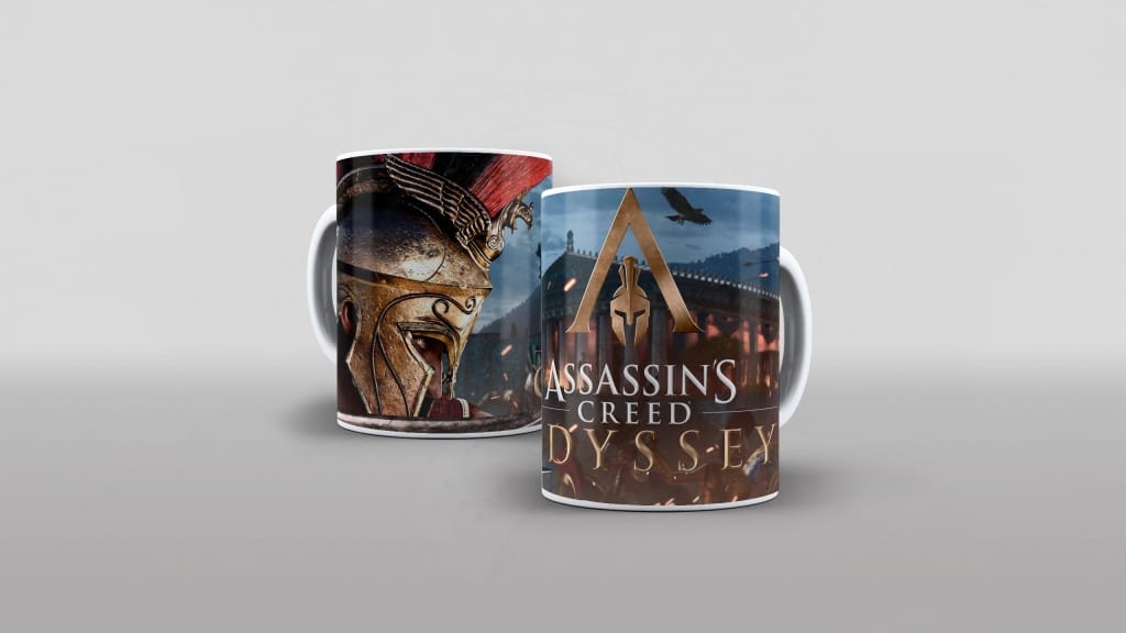 ARTE PARA CANECA ASSASSIN S CREED ODYSSEY-1142