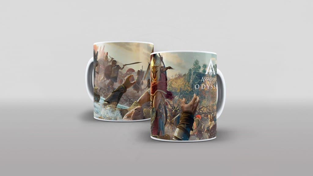 ARTE PARA CANECA ASSASSIN S CREED ODYSSEY-1144