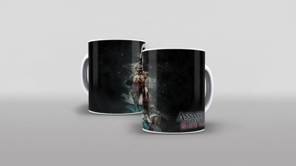 ARTE PARA CANECA ASSASSIN S CREED 4 BLACK FLAG-1178