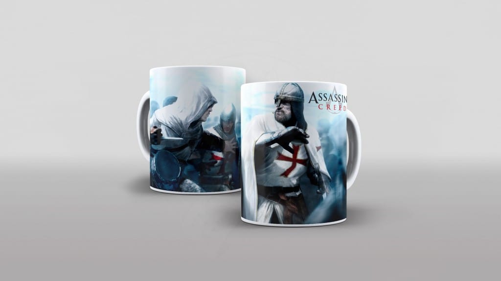 ARTE PARA CANECA ASSASSIN S CREED-1183