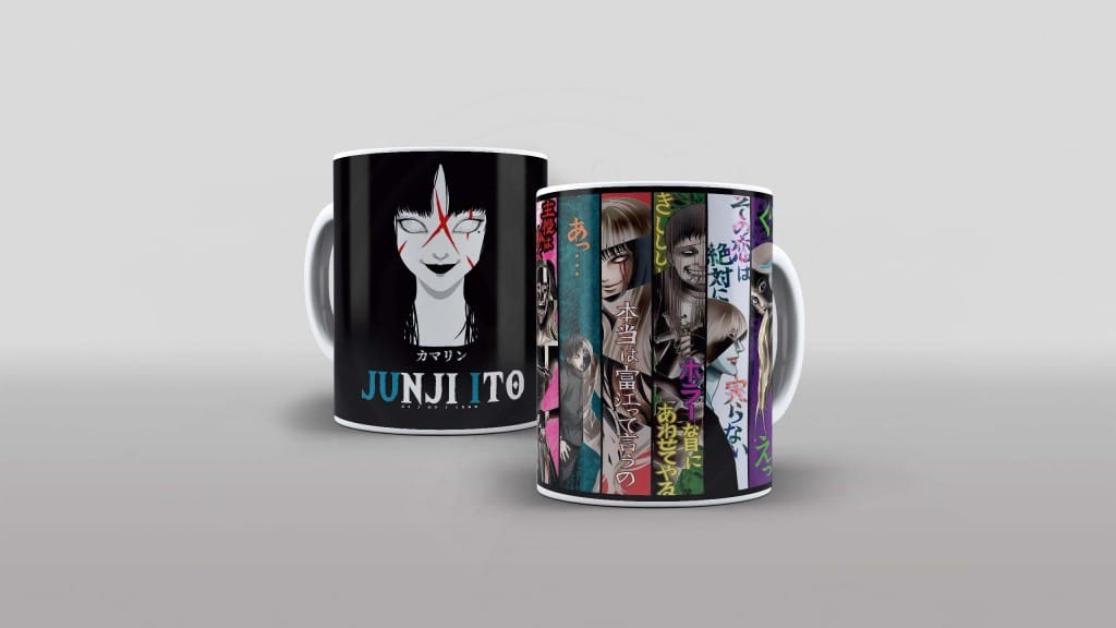 ARTE PARA CANECA -JUNJI ITO - HISTÓRIAS MACABRAS DO JAPÃO-1184