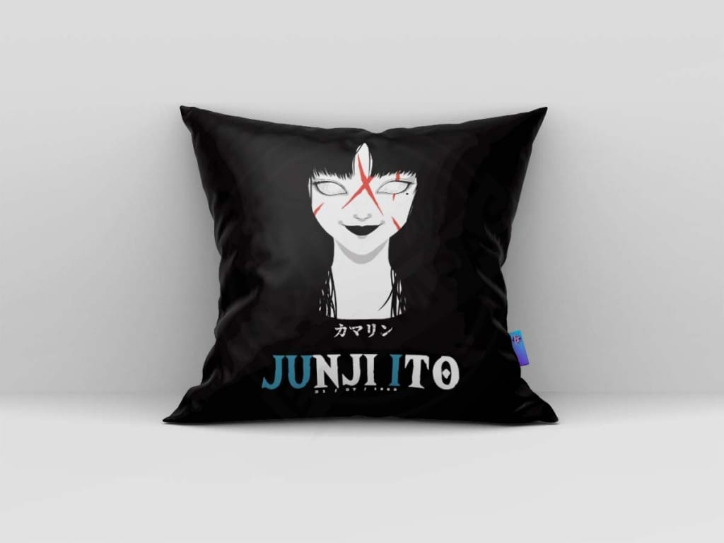 ARTE PARA ALMOFADA - JUNJI ITO - HISTÓRIAS MACABRAS DO JAPÃO-1187