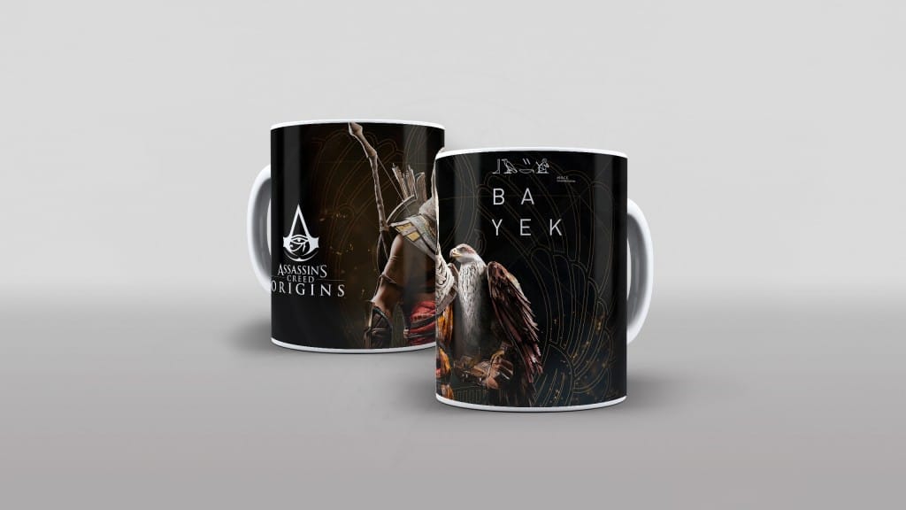 ARTE PARA CANECA ASSASSIN S CREED ORIGINS BAYEK-1204
