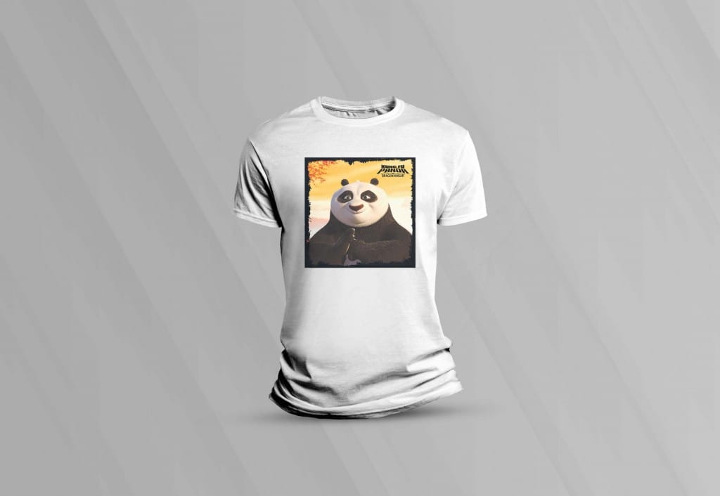 ARTE PARA CAMISETA - KUNG FU PANDA O CAVALEIRO DRAGÃO 2 TEMPORADA-1214