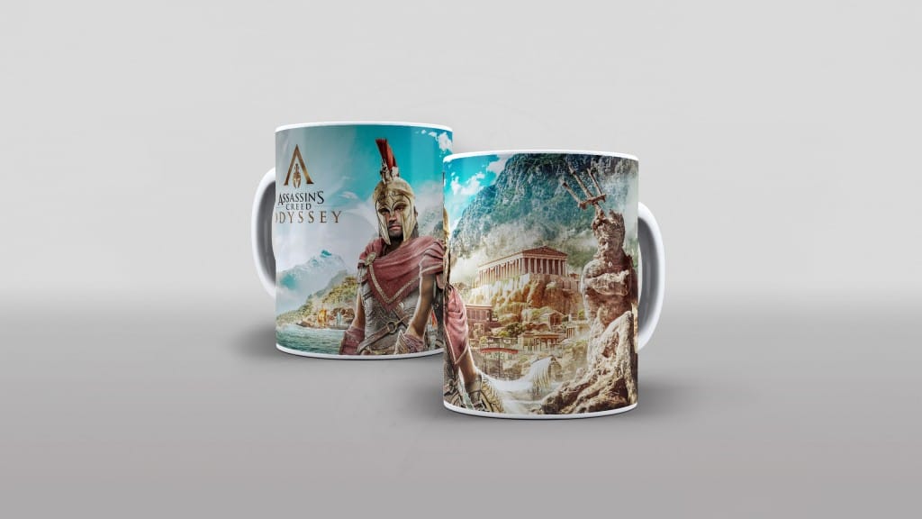 ARTE PARA CANECA ASSASSIN S CREED ODYSSEY-1226