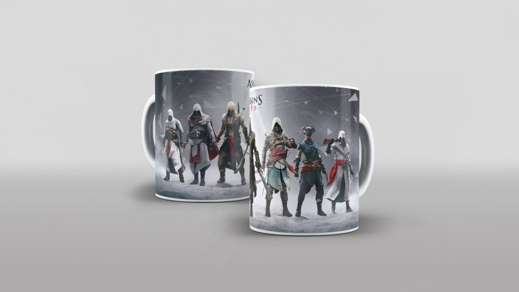 ARTE PARA CANECA ASSASSIN S CREED-1231