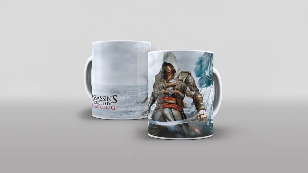 ARTE PARA CANECA ASSASSIN S CREED-1246