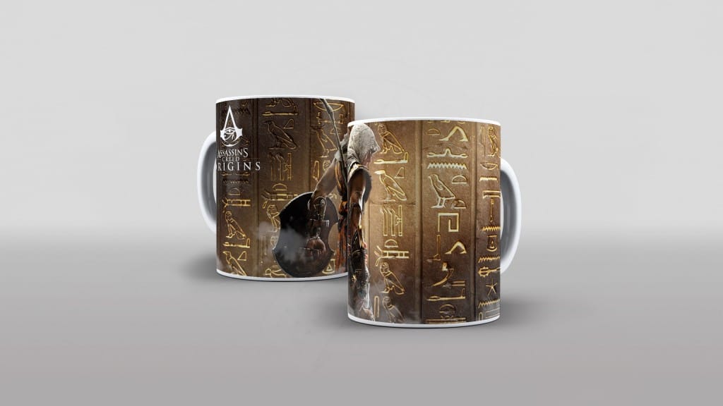 ARTE PARA CANECA ASSASSIN S CREED ORIGINS-1250