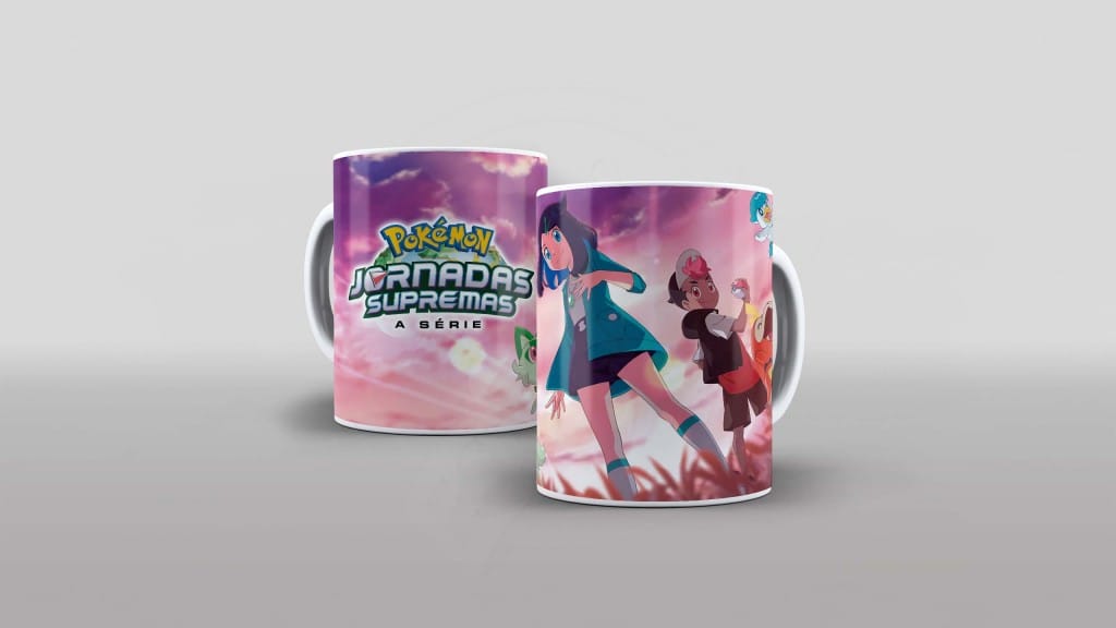 ARTE PARA CANECA - SÉRIE- POKÉMON JORNADAS SUPREMAS-1279