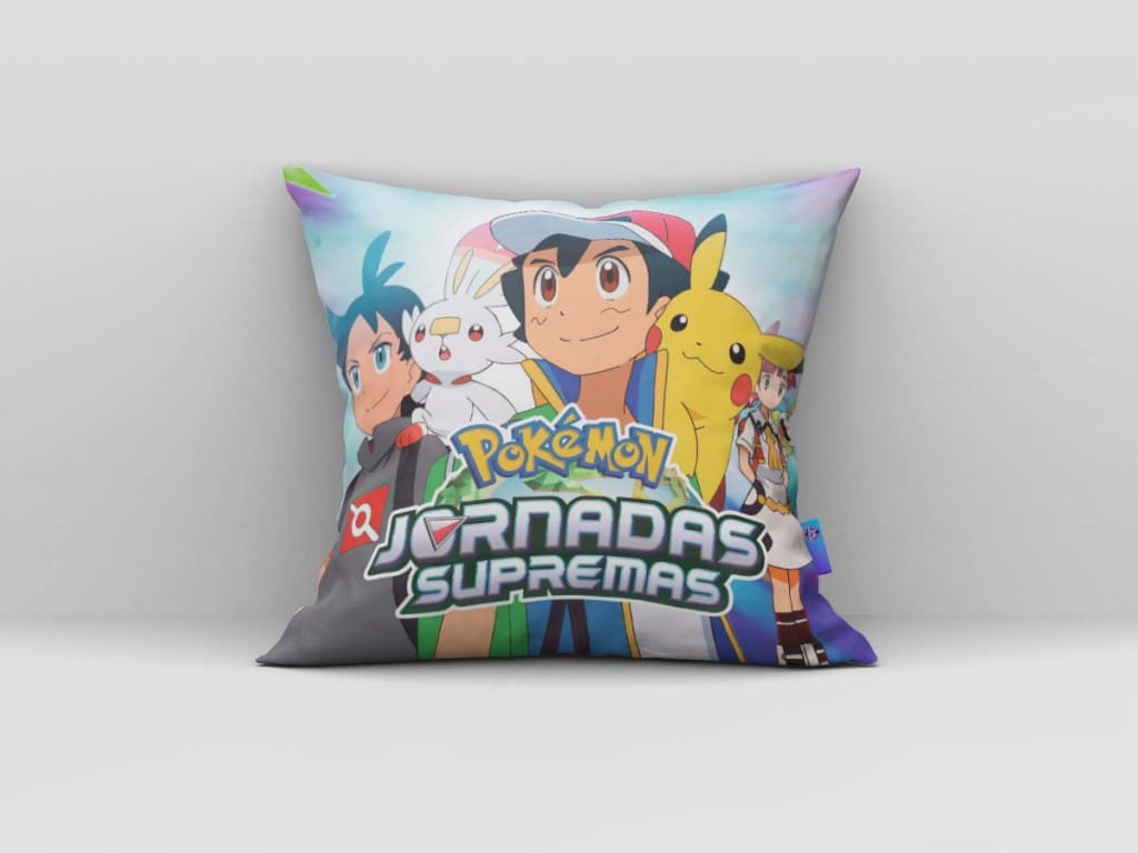 ARTE PARA ALMOFADA - SÉRIE- POKÉMON JORNADAS SUPREMAS-1283
