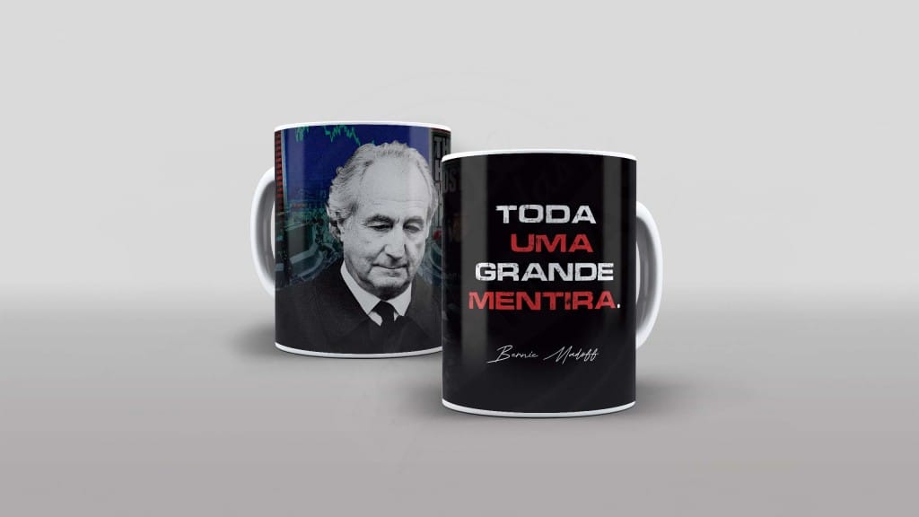 ARTE PARA CANECA - SÉRIES - NETFLIX - BERNIE MADOFF O GOLPISTA DE WALL STREET - TODA UMA GR-1315