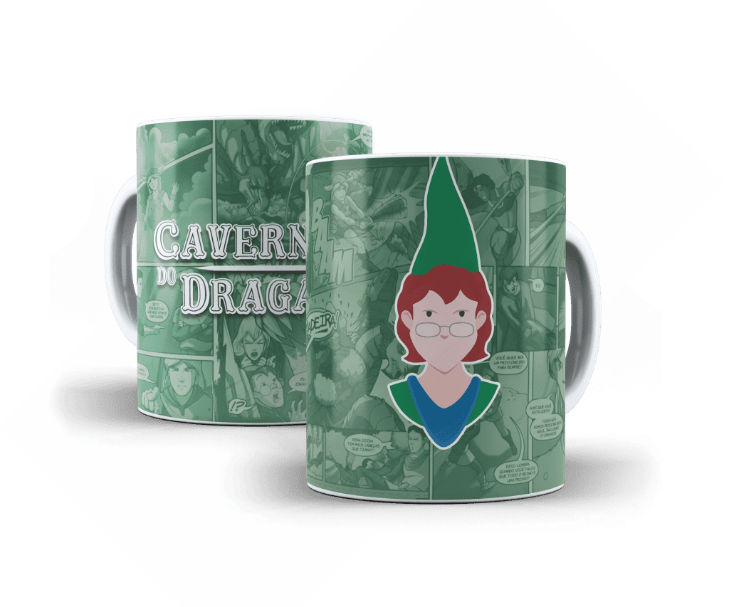 ARTE PARA CANECA PRESTO - CAVERNA DO DRAGÃO-1359