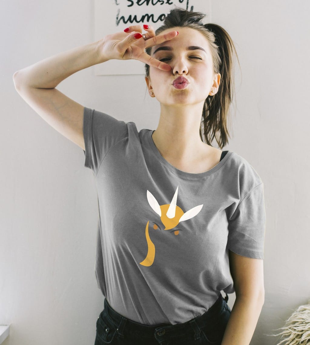 ARTE PARA CAMISETA UNI - CAVERNA DO DRAGÃO-1366