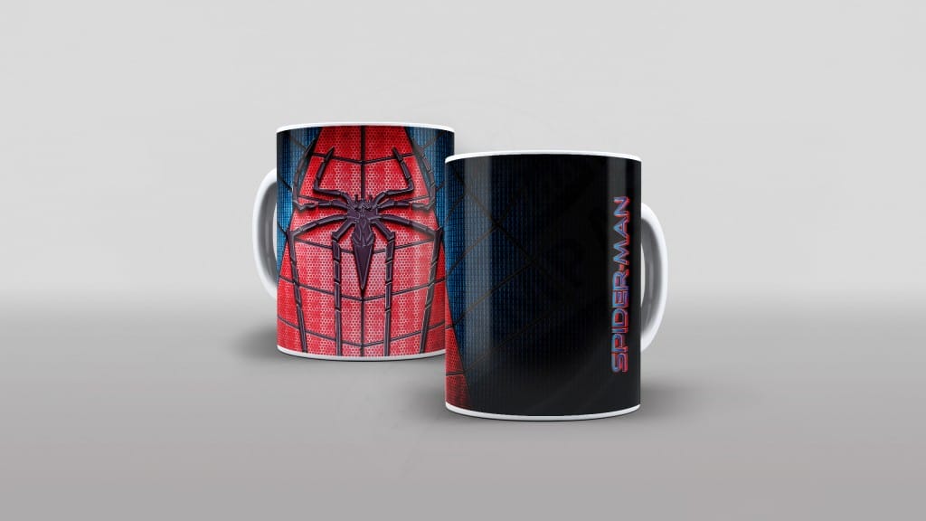 ARTE PARA CANECAS HOMEM ARANHA 002-1381