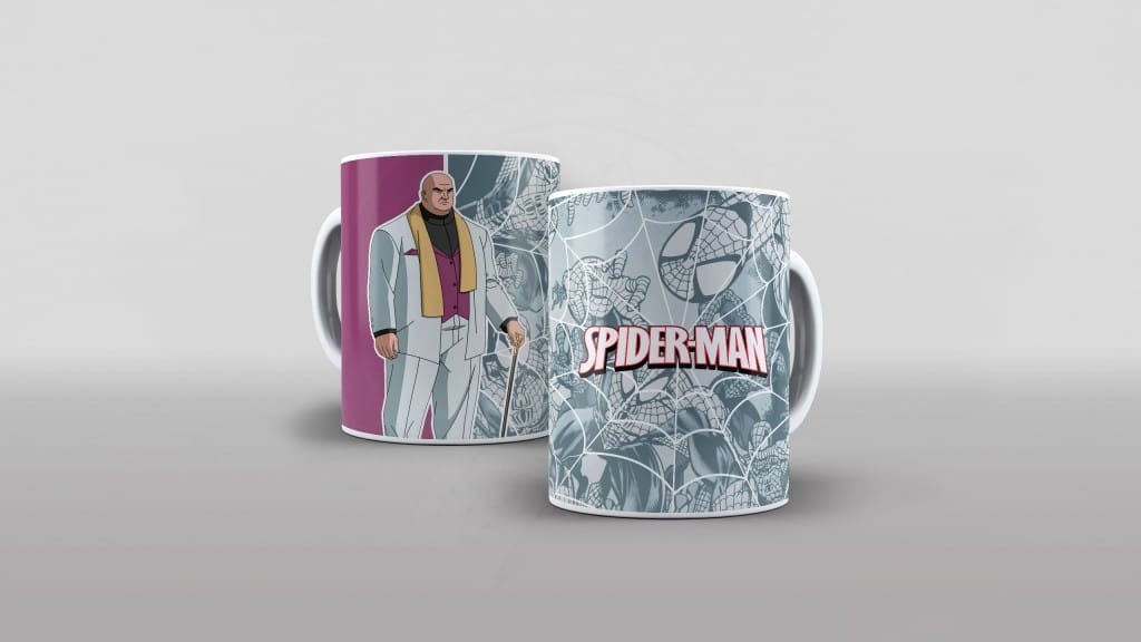 ARTE PARA CANECAS REI DO CRIME HOMEM ARANHA MD011-1397