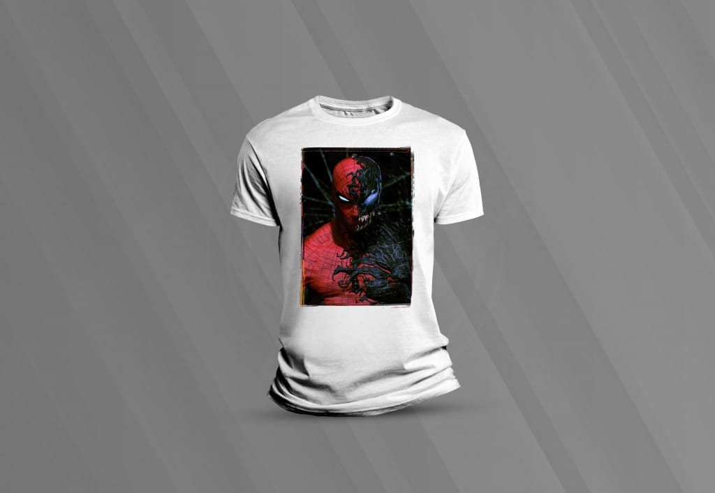 ARTE PARA CAMISETAS HOMEM ARANHA MD001-1400
