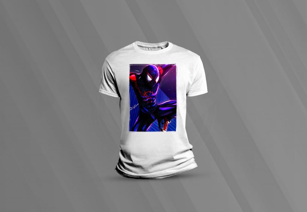 ARTE PARA CAMISETAS HOMEM ARANHA MD013-1412