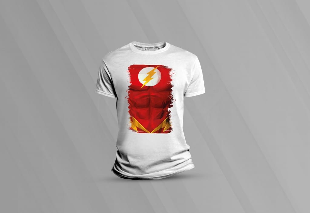 ARTE PARA CAMISETAS CAMISETA FLASH-1460