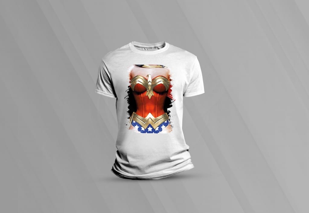 ARTE PARA CAMISETAS CAMISETA MULHER MARAVILHA-1462