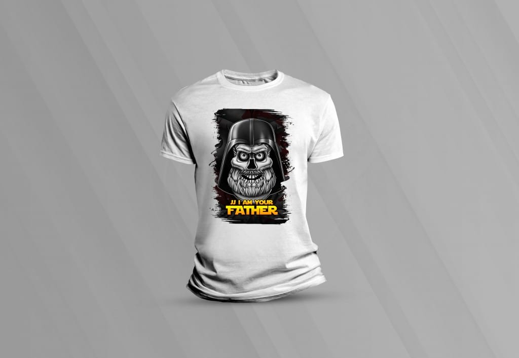 ARTE PARA CAMISETAS DARTH VADER-1484