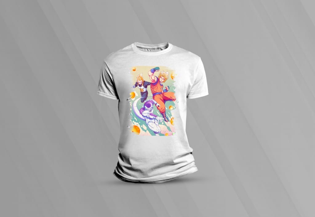 ARTE PARA CAMISETAS DRAGON BALL-1504