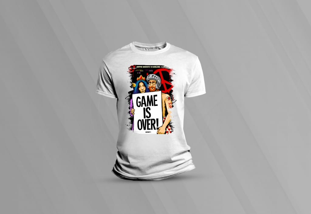 ARTE PARA CAMISETAS JHON E YOKO-1555